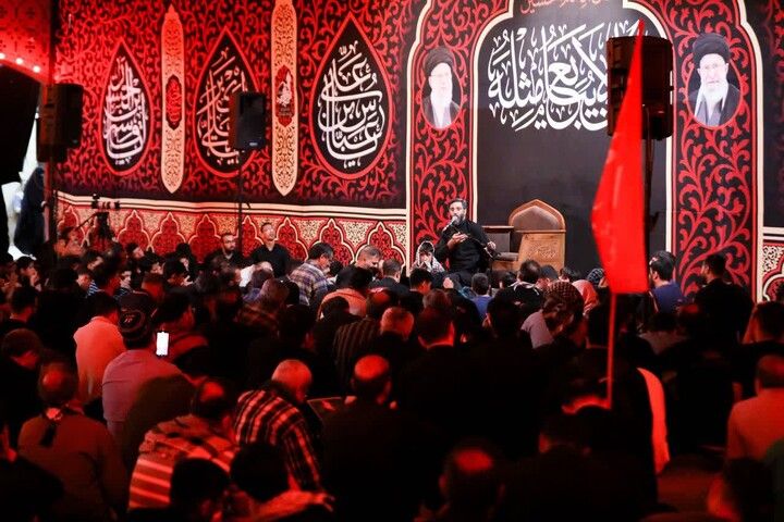 تصاویر| مراسم عزاداری اربعین فدائیان حسین(عمود285)