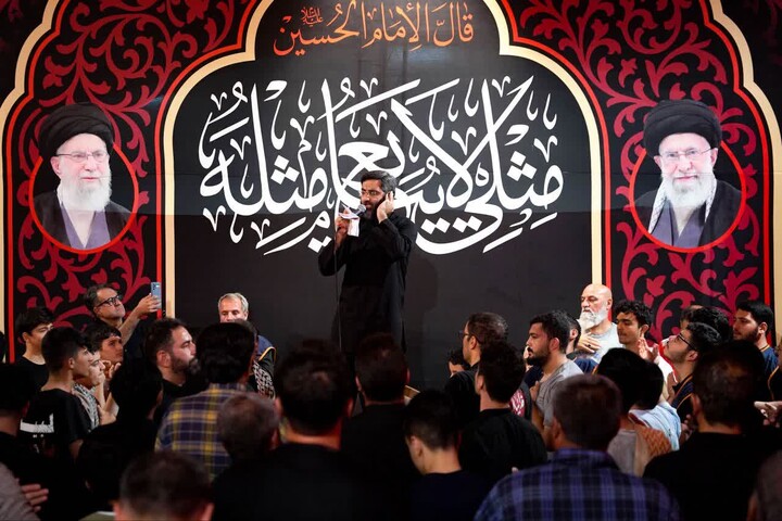 تصاویر| مراسم عزاداری اربعین فدائیان حسین(عمود285)