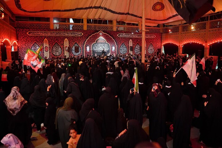تصاویر| مراسم عزاداری اربعین فدائیان حسین(عمود285)