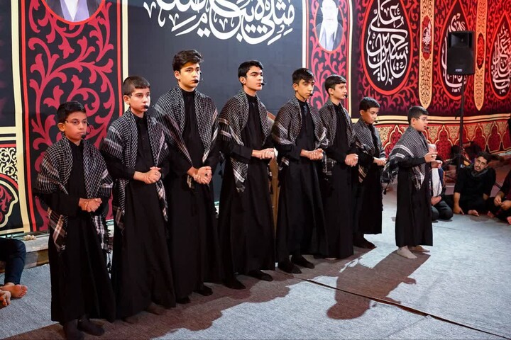 تصاویر| مراسم عزاداری اربعین فدائیان حسین(عمود285)