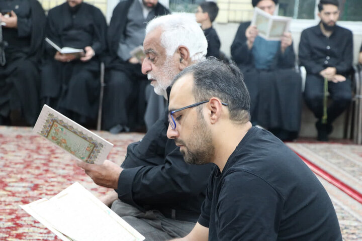 تصاویر/ مراسم بزرگداشت رهبر شهید در مسجد ازگل