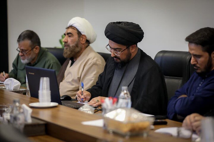 تصاویر/ برگزاری جلسه قرارگاه راهبری مساجد استان قزوین