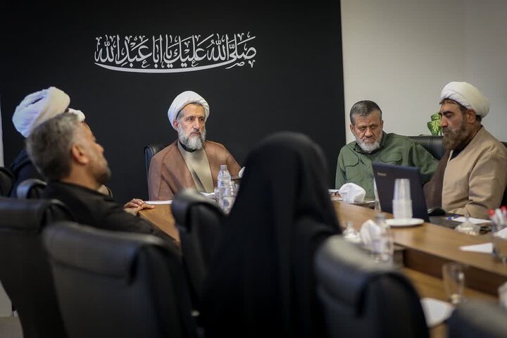 تصاویر/ برگزاری جلسه قرارگاه راهبری مساجد استان قزوین
