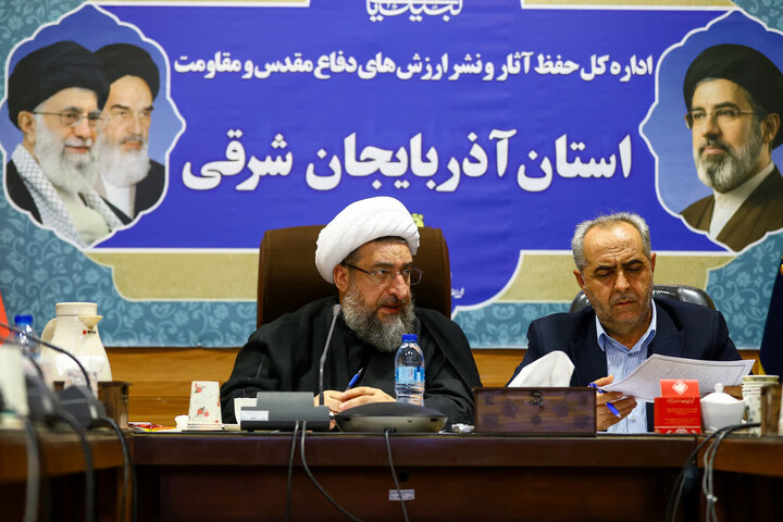 تصاویر | یکصد و سی و هشتمین جلسه شورای فرهنگ عمومی استان آذربایجان شرقی