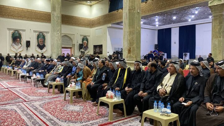 تصاویر/ همایش تقدیر از مردم عراق با حضور آیت الله اعرافی