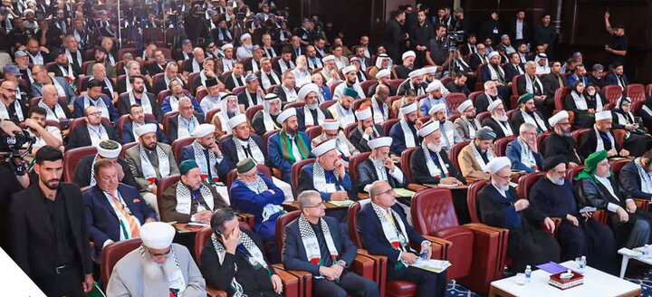 تصاویر/ پنجمین کنفرانس بینالمللی ندای الاقصی