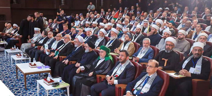 تصاویر/ پنجمین کنفرانس بینالمللی ندای الاقصی