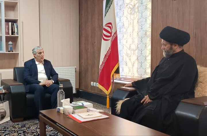 تصاویر/ دیدار سفیر ایران در جمهوری آذربایجان با امام جمعه اردبیل