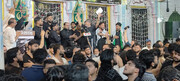 अंजुमन जाफ़रिया की कदीम शब्बेदारी / इमाम हुसैन की याद में छलके अश्क