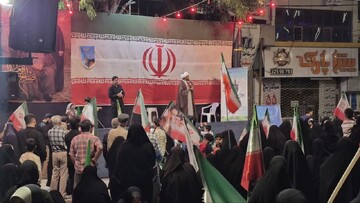 اجتماع مردمی میدان شهید مفتح با همراهی ۱۰ مسجد