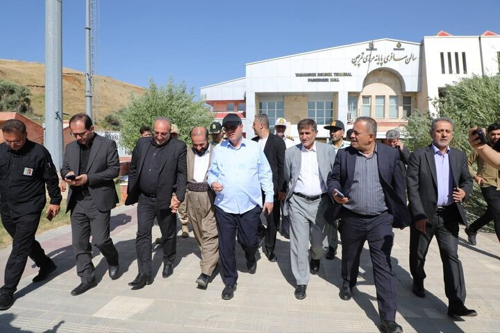 تصاویر/ بازدید استاندار آذربایجان غربی از مرز تمرچین