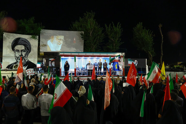 تصاویر | آیین بدرقه کاروان فرهنگی از آذربایجان تا خلیج فارس، جان فدای ایران در تبریز