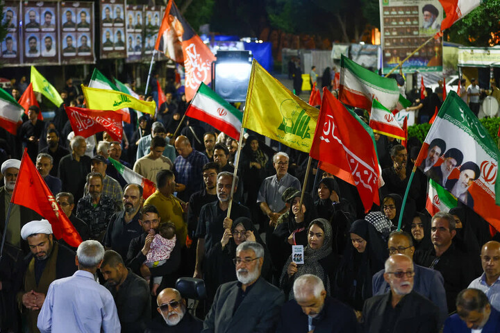 تصاویر | آیین بدرقه کاروان فرهنگی از آذربایجان تا خلیج فارس، جان فدای ایران در تبریز