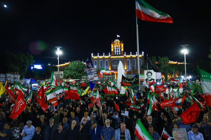 تصاویر | آیین بدرقه کاروان فرهنگی از آذربایجان تا خلیج فارس، جان فدای ایران در تبریز