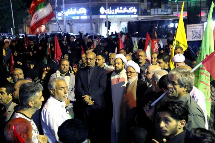 نماینده ولی فقیه در امور حج و زیارت و امام جمعه کرمانشاه در اجتماع «نحن منتقمون»
