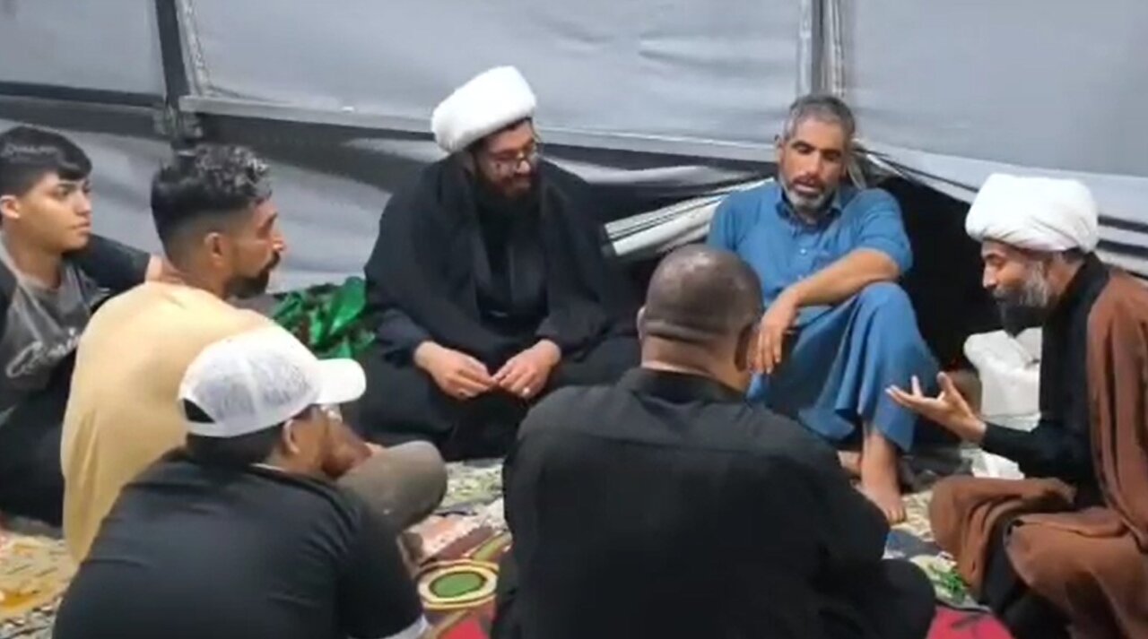 کلیپ | فعالیت مبلغان بین‌المللی حوزه عملیه در اربعین حسینی، محور دیوانیه
