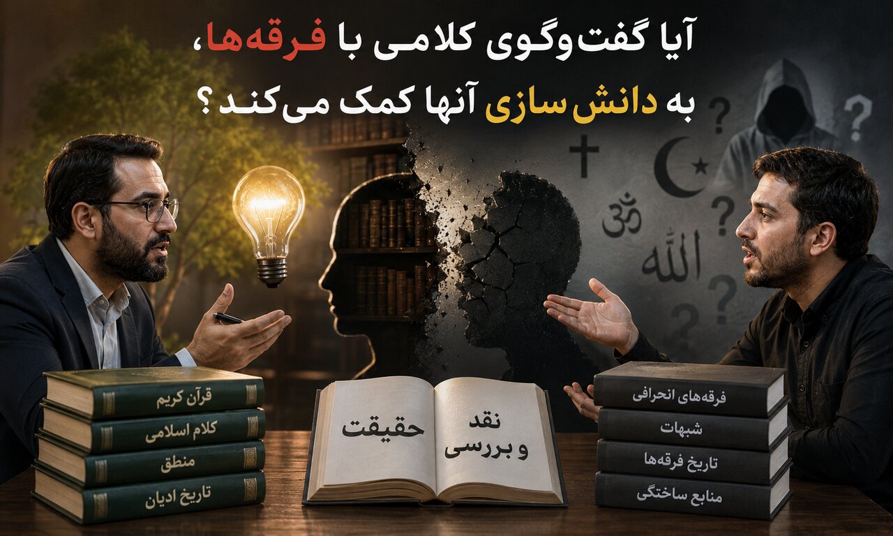 آیا گفت‌ و گوی کلامی با فرقه‌ ها، به دانش سازی آنها کمک می کند؟