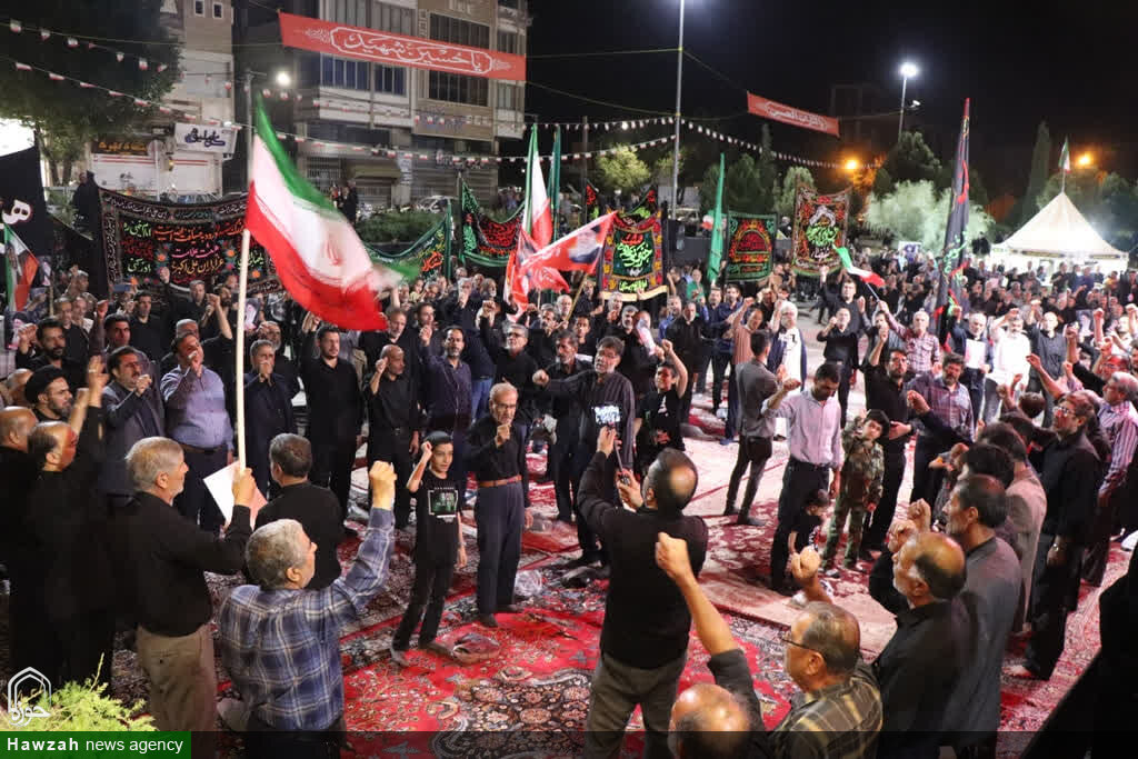 روایتی کوتاه از میدان داری جامع مدرسه علمیه امام حسین (ع) شهرضا + تصاویر