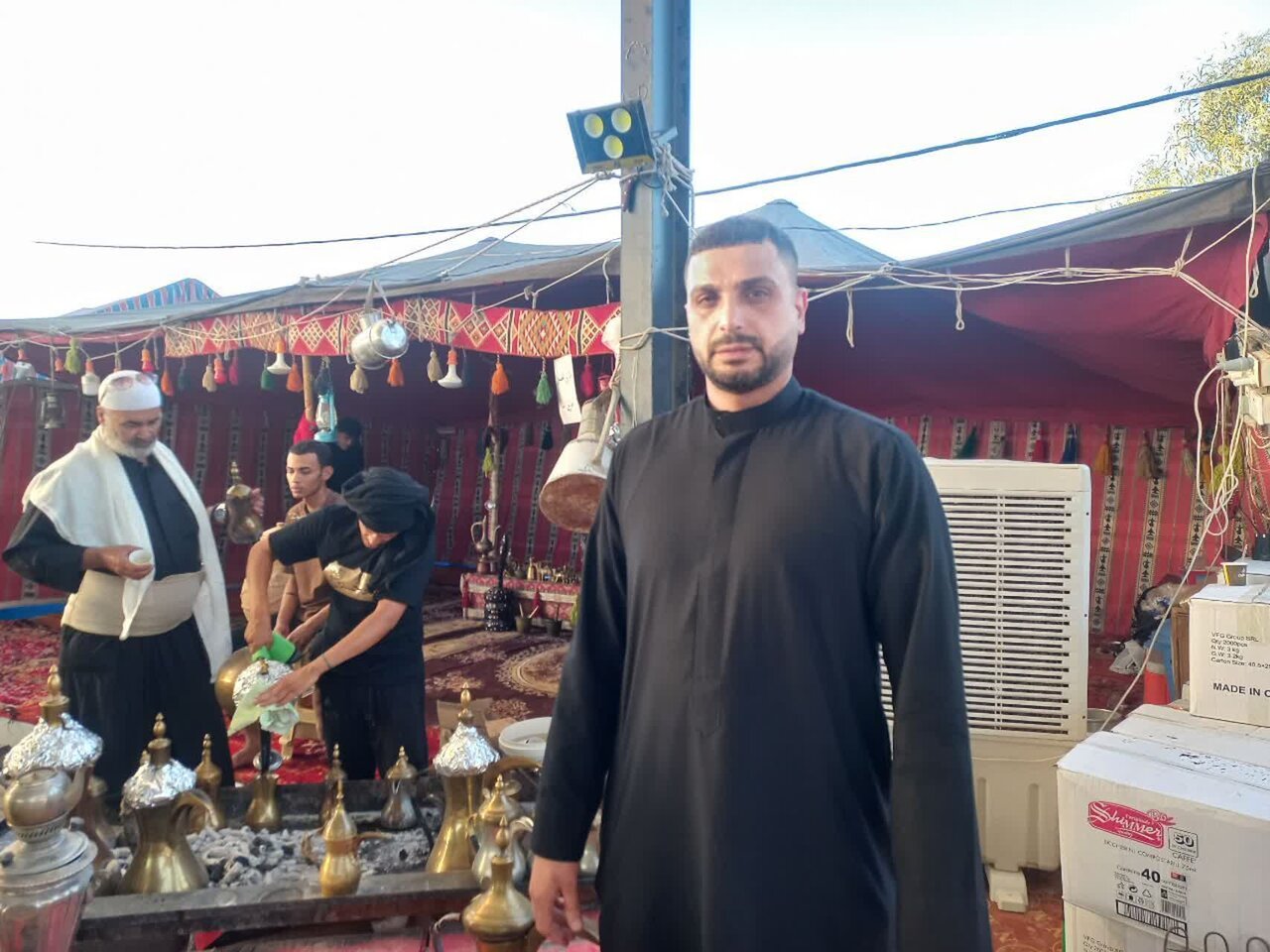 حمایت خادم عراقی طریق الحسین(ع) از آرمان‌های جبهه مقاومت