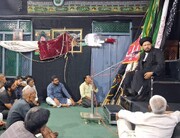छज्जुपुरा सादात में अशरा-ए-चेहलुम की मजलिसों में उमड़ी अकीदतमंदों की भीड़