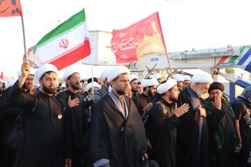 تصاویر/ اعزام و حضور مبلغان گروه جهادی امام خامنه ای در پیاده روی اربعین
