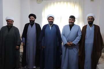 تصاویر/ سرکشی مدیر حوزه علمیه استان کردستان از کادر و اساتید مدرسه علمیه امام صادق (ع) قروه