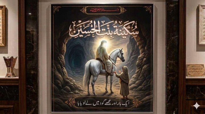 بمناسبت شہادتِ بنت الحسین: ایک بار مجھے گود میں لے لو بابا