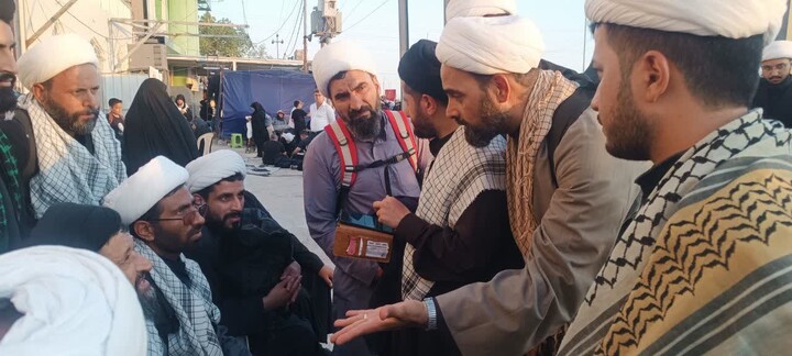 تصاویر| اعزام گروه  جهادی قاسم بن الحسن  به اربعین