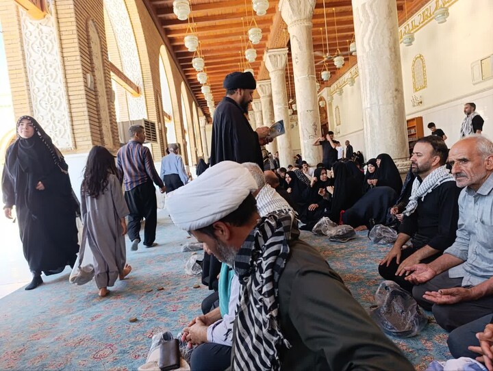 تصاویر| اعزام گروه  جهادی قاسم بن الحسن  به اربعین