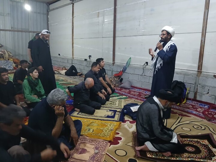 تصاویر| اعزام گروه  جهادی قاسم بن الحسن  به اربعین