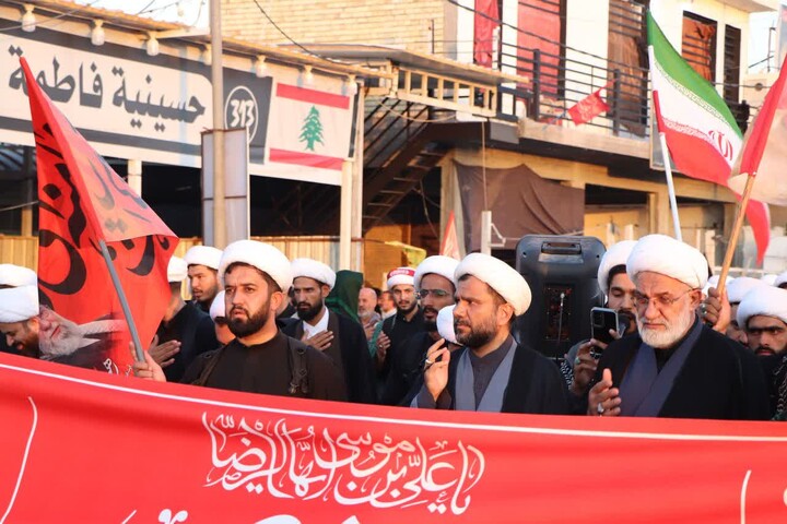 تصاویر| اعزام مبلغ گروه جهادی امام خامنه ای به پیاده روی اربعین
