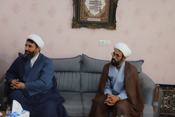 تصاویر/سرکشی مدیر حوزه علمیه استان کردستان از کادر و اساتید مدرسه علمیه امام صادق (ع) قروه