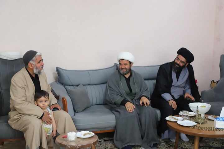 تصاویر/سرکشی مدیر حوزه علمیه استان کردستان از کادر و اساتید مدرسه علمیه امام صادق (ع) قروه
