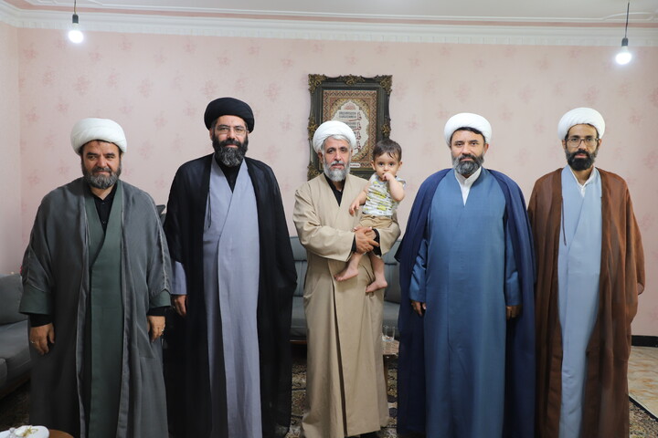 تصاویر/سرکشی مدیر حوزه علمیه استان کردستان از کادر و اساتید مدرسه علمیه امام صادق (ع) قروه