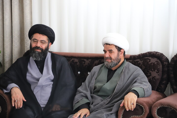 تصاویر/سرکشی مدیر حوزه علمیه استان کردستان از کادر و اساتید مدرسه علمیه امام صادق (ع) قروه