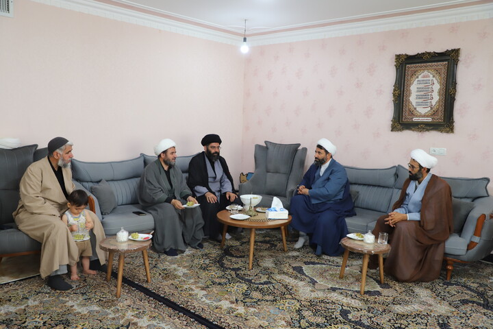 تصاویر/سرکشی مدیر حوزه علمیه استان کردستان از کادر و اساتید مدرسه علمیه امام صادق (ع) قروه