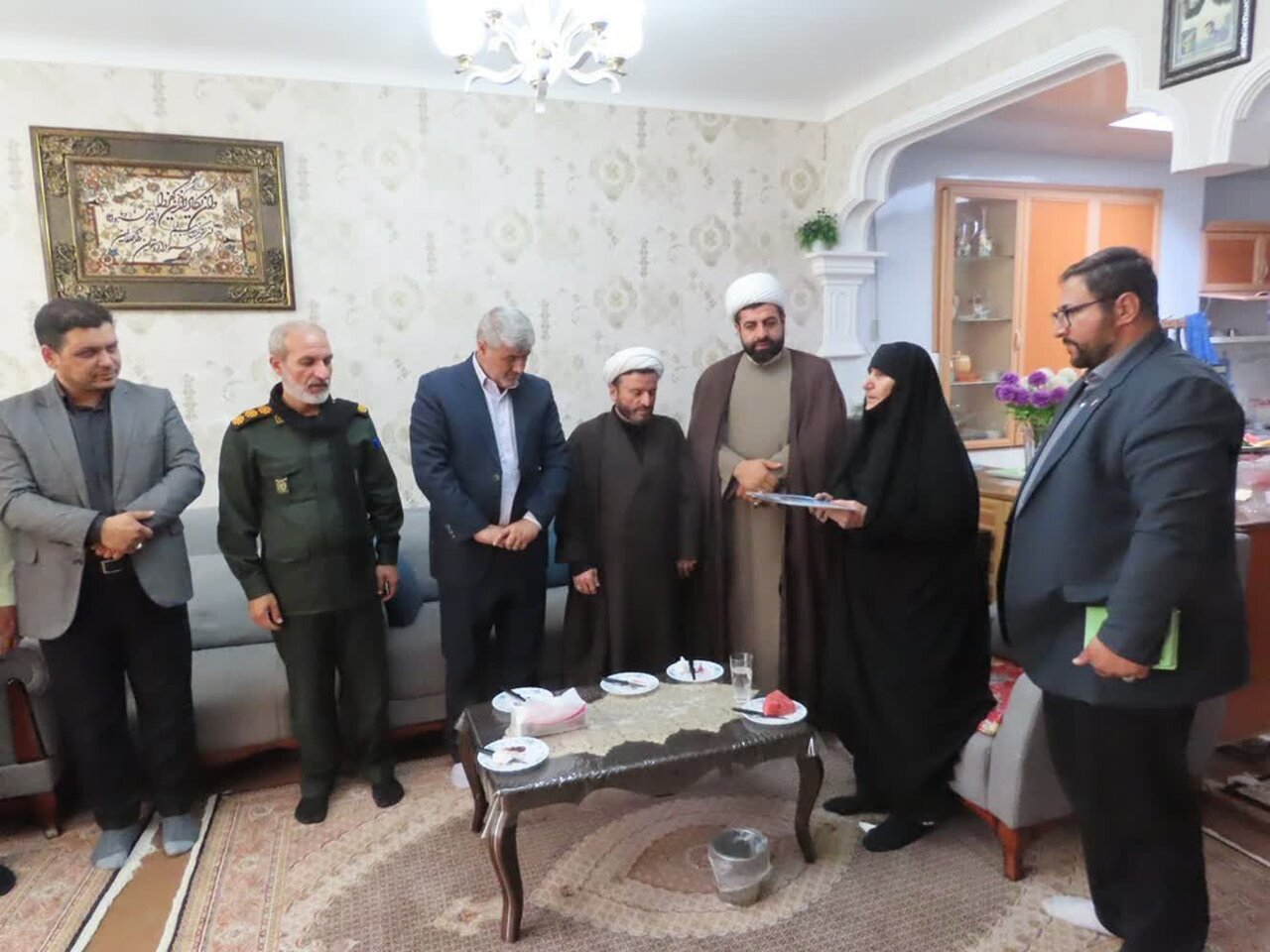 تصاویر/ دیدار مدیر شورای سیاستگذاری ائمه جمعه آذربایجان غربی با ۲ خانواده شهید چایپاره ای