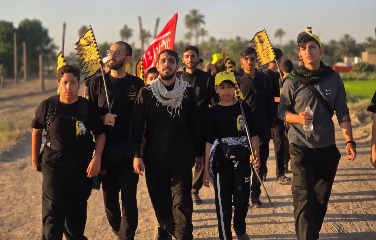 عزیمت نمازگزاران نوجوانان مسجد المنتظر مشهد