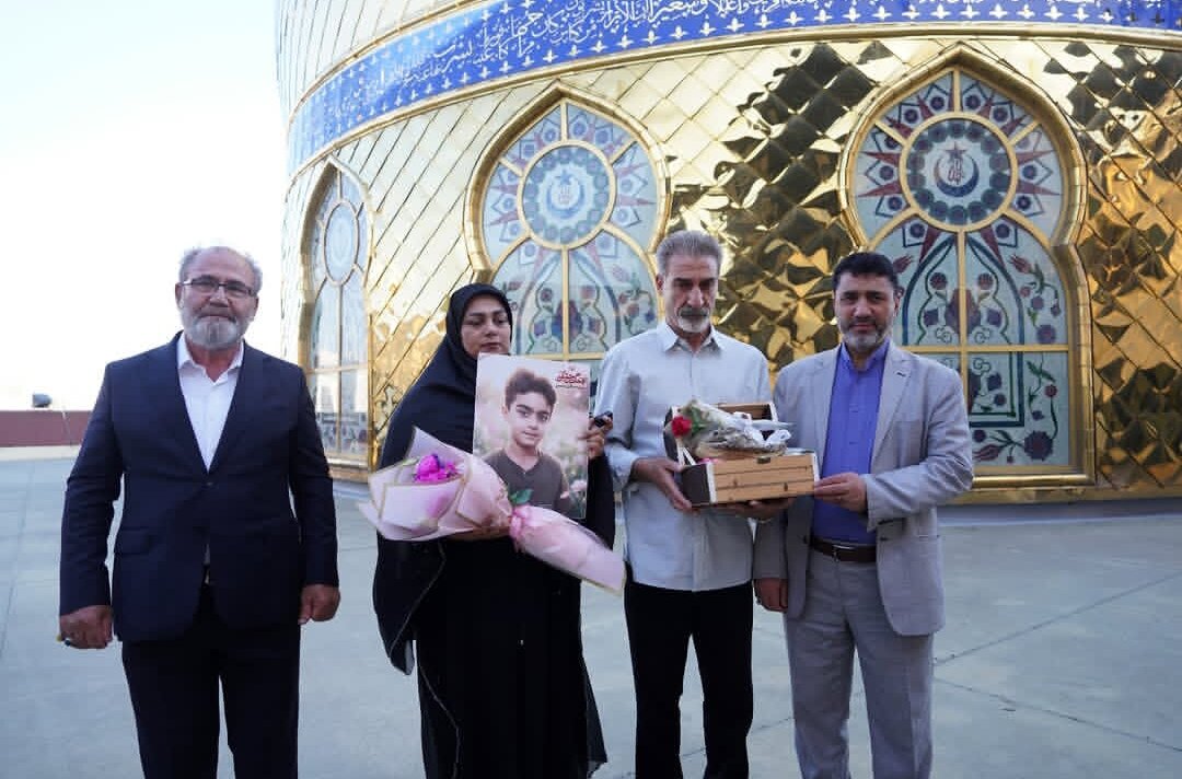 خانواده ماکان نصیری از مجموعه زینبیه ترکیه دیدار کرد