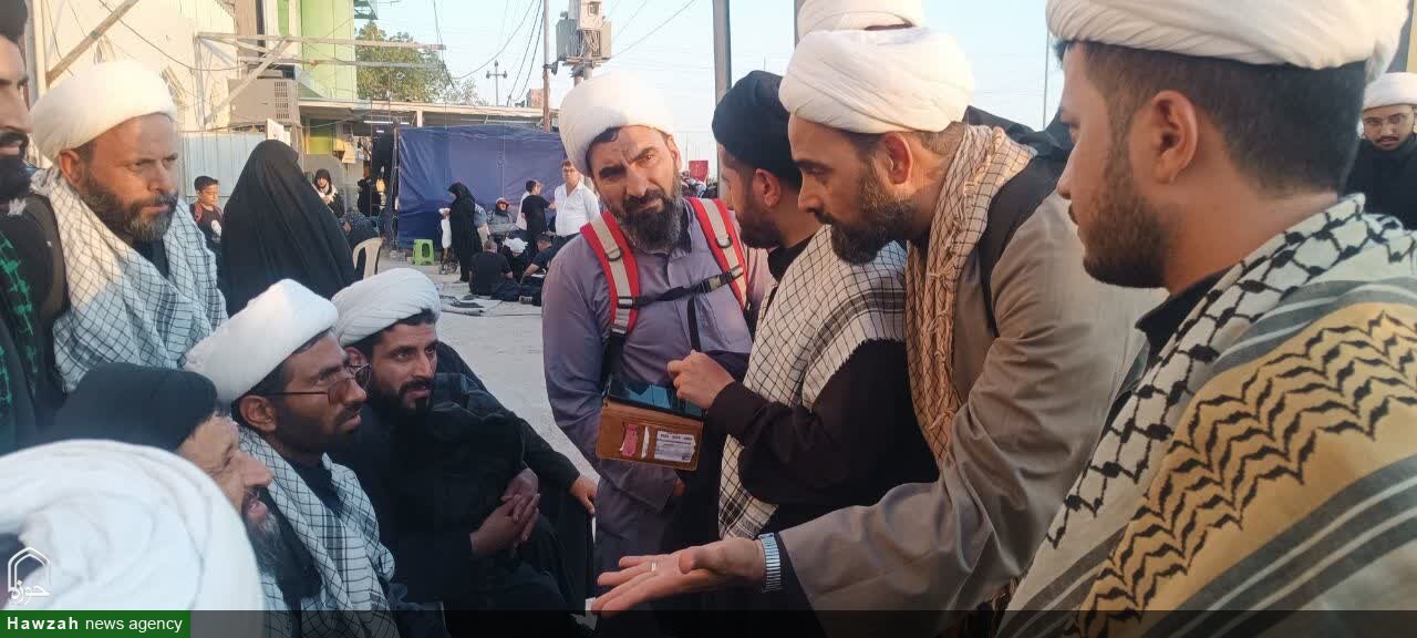 حضور ۱۵ مبلغ بیرجندی در مسیر پیاده روی اربعین + عکس