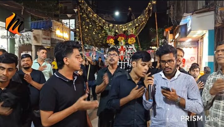 ঈমাম হুসাইন (আ.)-এর শাহাদাত স্মরণে কলকাতায় শোক মিছিল/ছবি