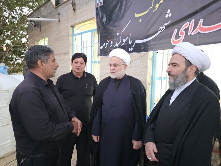 تصاویر/بازديد نماینده ولی‌فقیه در استان کردستان از مواکب بیجار