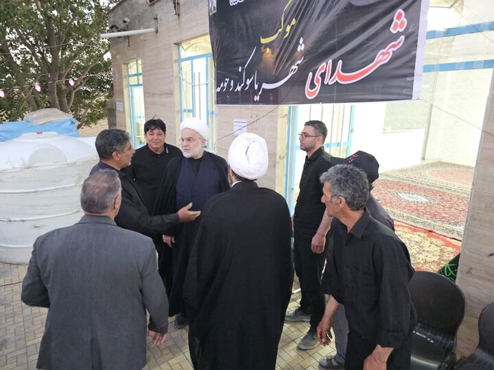 تصاویر/بازديد نماینده ولی‌فقیه در استان کردستان از مواکب بیجار