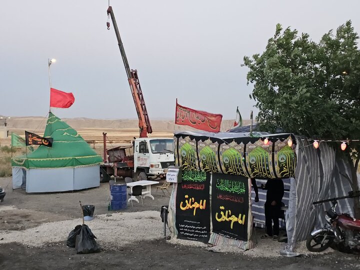 تصاویر/بازديد نماینده ولی‌فقیه در استان کردستان از مواکب بیجار