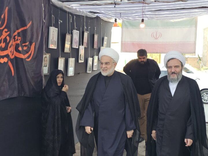 تصاویر/بازديد نماینده ولی‌فقیه در استان کردستان از مواکب بیجار