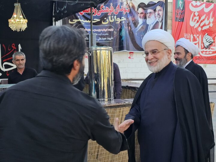 تصاویر/بازديد نماینده ولی‌فقیه در استان کردستان از مواکب بیجار