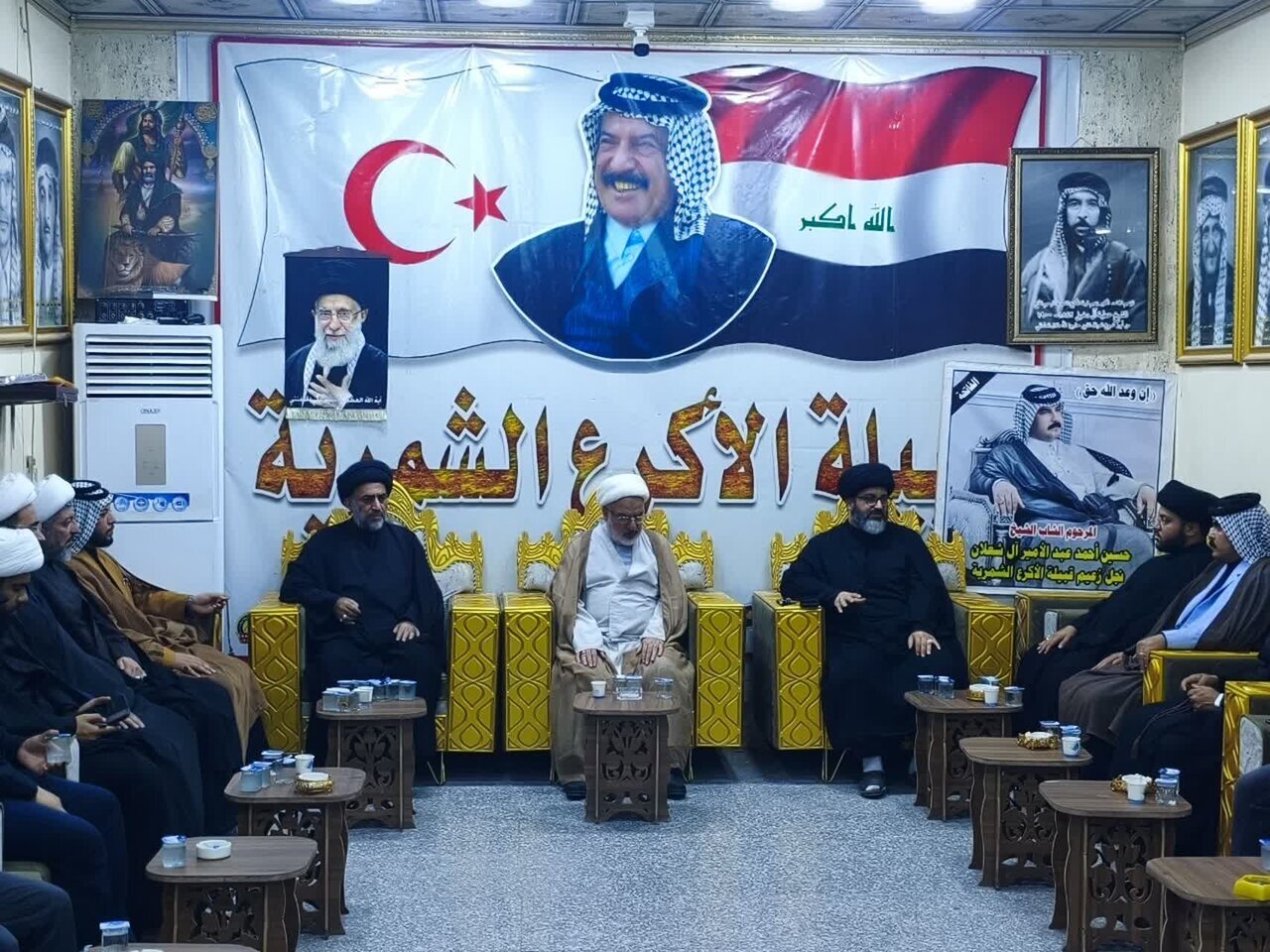 Iranian Seminary Delegation Meets with Tribal Leaders in Diwaniyah, Iraq
