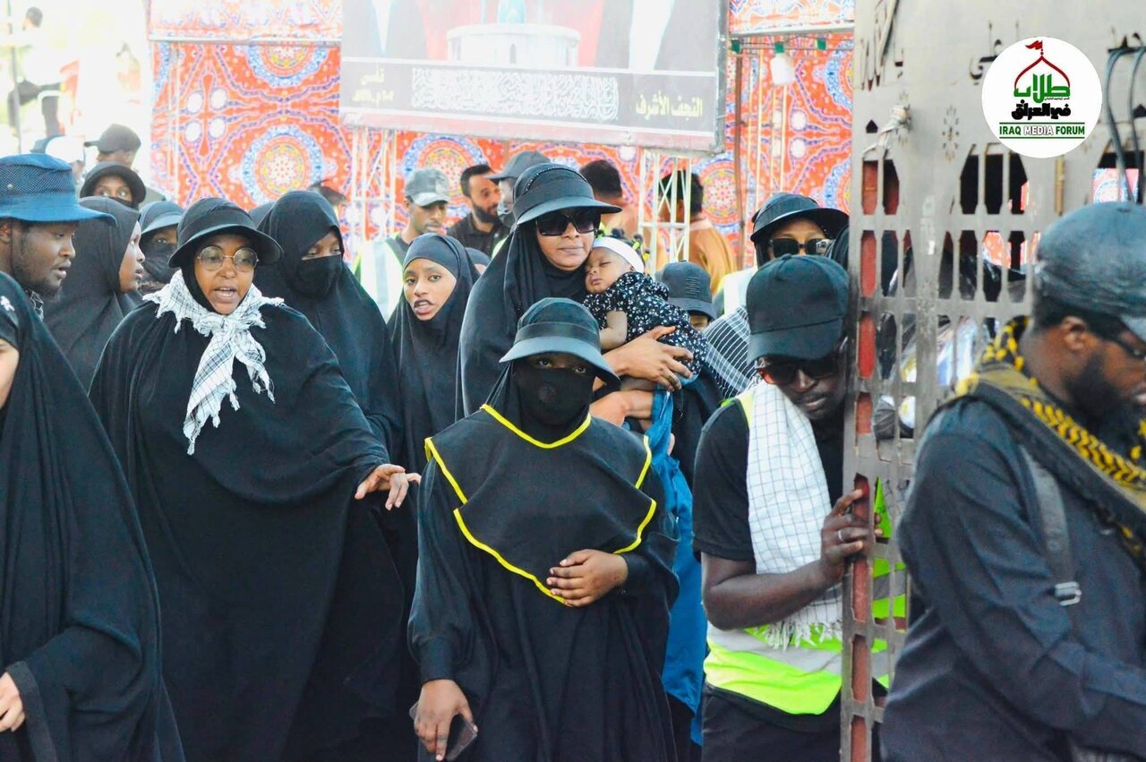 Almajiran Sheikh Ibraheem Zakzaky (H) Sun Fara Tattakin Arba'in Daga Najaf zuwa Karbala