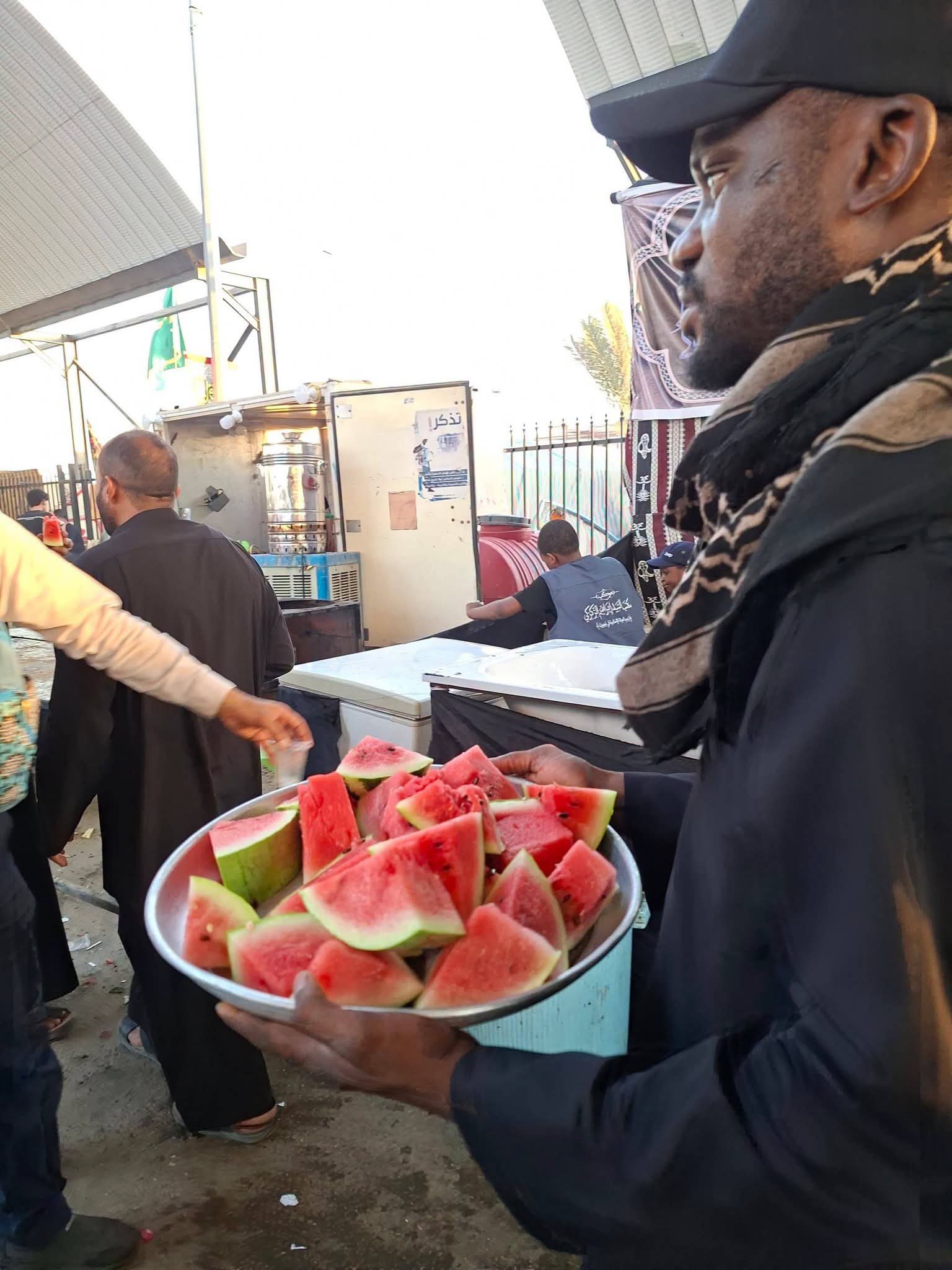 Ofishin Sheikh Ibraheem Zakzaky Na Ci Gaba da Yi Wa Mahajjatan Arba'in Hidima a Hanyar Najaf Zuwa Karbala