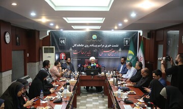 تصاویر/ نشست خبری مراسم پیاده‌روی جاماندگان اربعین حسینی